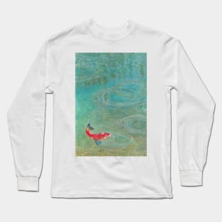 Koi fish in pond Long Sleeve T-Shirt